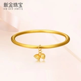 Новые золотые ювелирные украшения 999 футов золота и красивый браслет лотос лотос