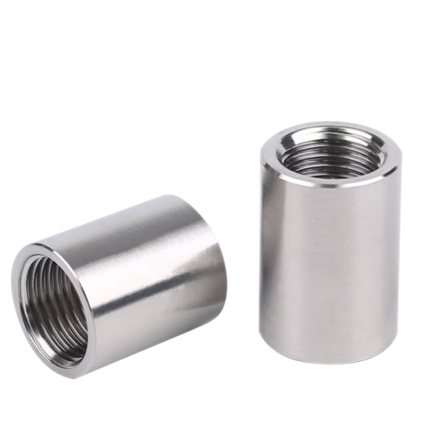 304 stainless steel pipe inner wire joint welded double-headed inch thread PT RC1/8 1/4 G1/2 3/4 1 inch