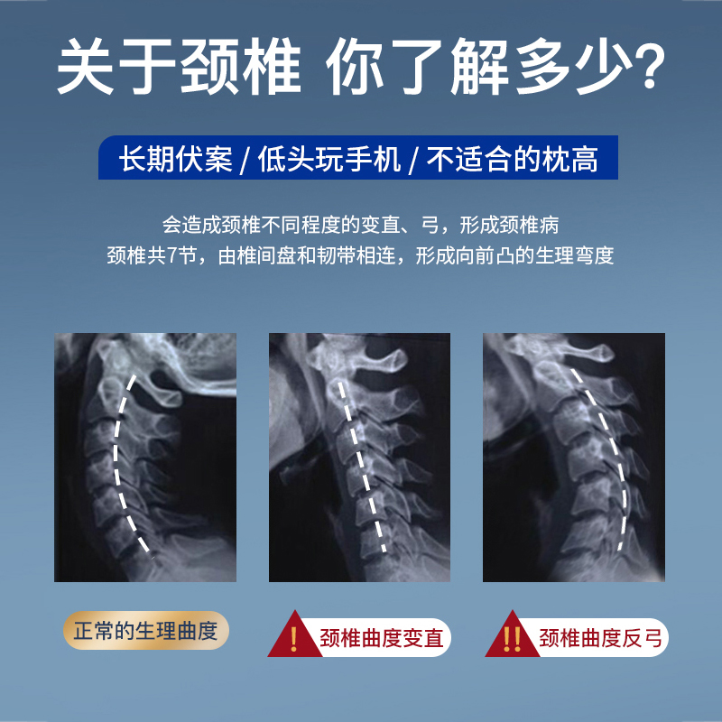 泰国乳胶护颈枕水滴颈椎枕头圆柱糖果睡眠专用劲椎枕脊椎牵引圆枕-图1