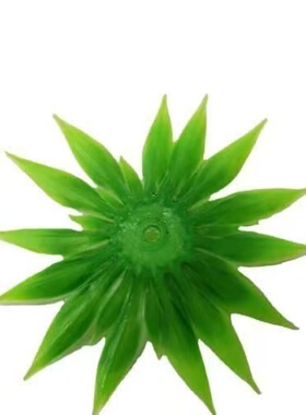仿真塑料植物配件双层大菊花水草花艺工艺品装饰配件造景摆盘水草