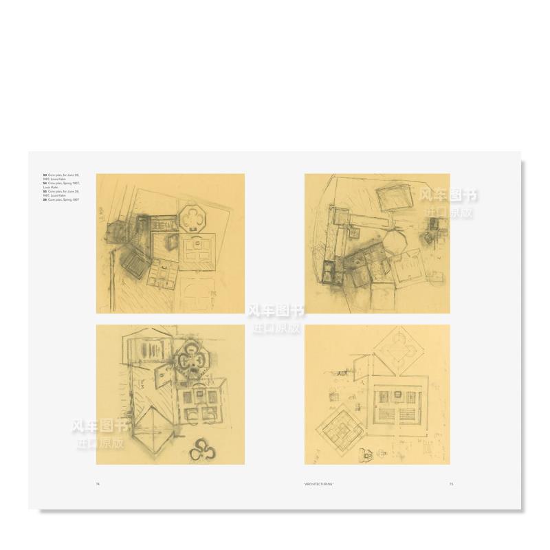 【预售】路易斯·康：关于空间的深思熟虑 Louis Kahn: on the Thoughtful Making of Spaces英文原版图书外版进口设计类书籍-图3