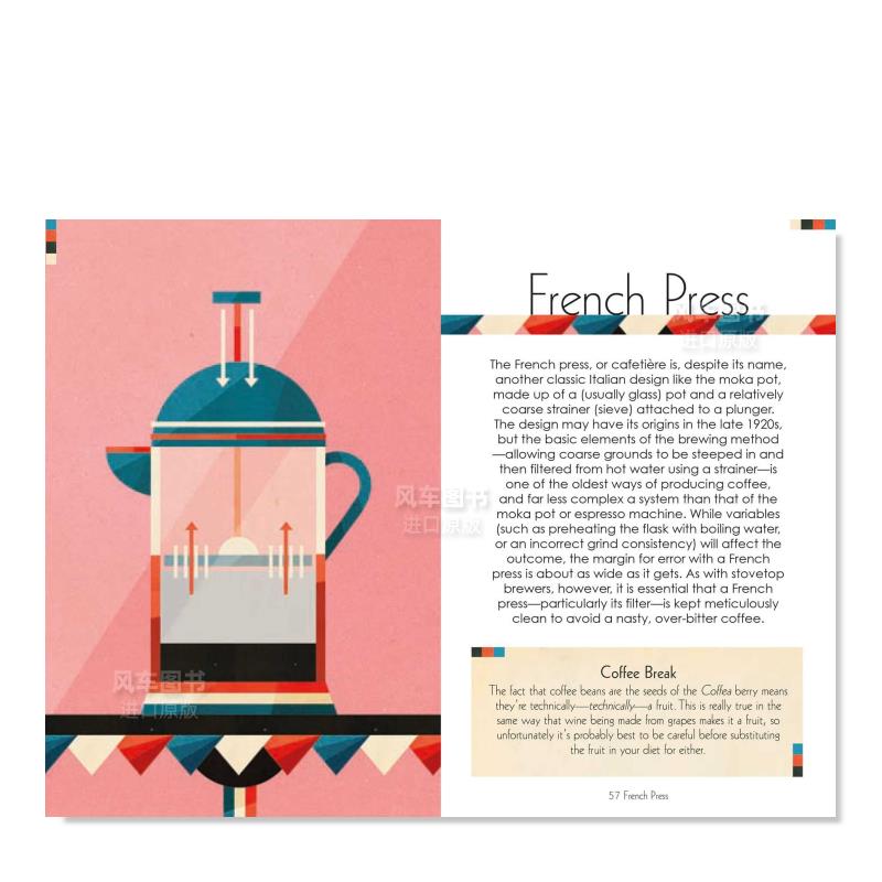 【预售】咖啡饮品：信息图表插画指南 Coffee Drinks : An Illustrated Infographic Guide to What‘s in Your Cup 英文原版进口 - 图2