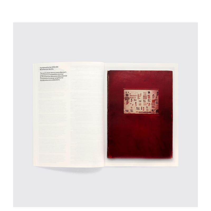 【现货】平面设计大师Lance Wyman：美国二百周年庆典创徽纪念稿 Lance Wyman: Process 原版英文字体图案标志设计图书书籍 - 图1