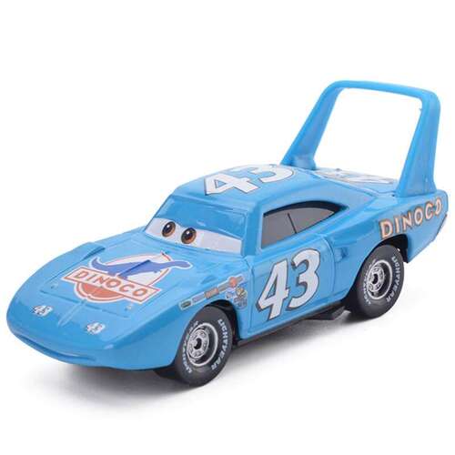 1:55 Disney Cars Metal Diecast Toy Car Lightning McQueen Car - 图0