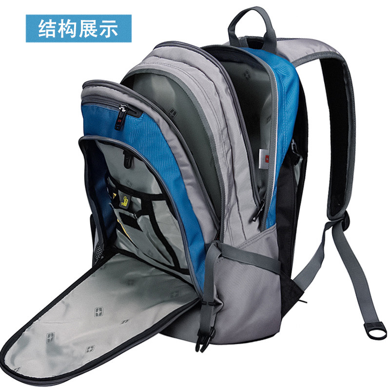 维士十字电脑男士多功能休闲双肩包 victoriacross旗舰双肩背包