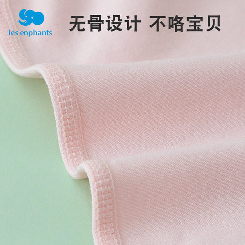 丽婴房女童防走光安全裤内裤二合一小女孩夏季薄款纯棉宝宝保险裤 - 图0