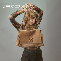 JACD (Waste Earth Bag) Original Autumn Winter Wrap Bag Woman Large Capacity Commuter Tote Bag Chain Bag Single Shoulder Inclined Satchel Bag