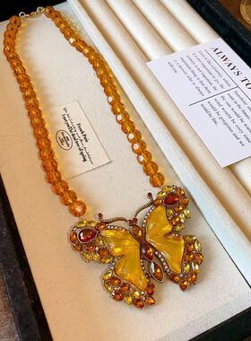 铜合金项链 D283 精致轻奢时尚气质百搭复古项链