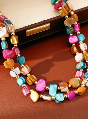 铜合金项链C308 时尚轻奢气质百搭优雅精致项链