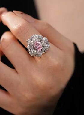 铜合金戒指 A022 时尚轻奢气质百搭戒指