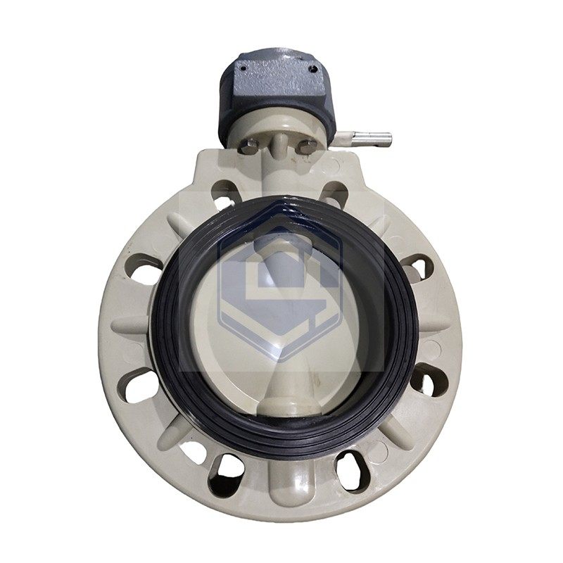 热销pph涡轮法兰蝶阀PPH米黄色对夹蝶阀化工管道塑料阀门防腐耐酸,淘宝优惠券,粉丝福利购,淘宝优惠卷