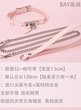 BAY高端定制 choker项圈女项圈男凯莉扣爱心锁puppy定制名牌ddlg