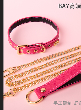 【BAY高端定制】蜥蜴纹皮项圈钻石puppy女颈带K9脖圈定制choker