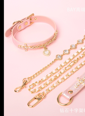 【BAY高端定制】复古法式项圈贝母puppy女颈带K9脖圈定制choker