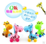Заводная игрушка для мальчиков и девочек, жираф, 3-6 лет