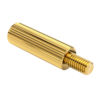 QdM2 single-pass circular knurled copper column monitoring