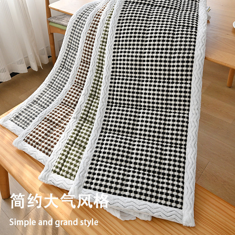 2025新款雪尼尔长条凳坐垫四季通用布艺办公室久坐防滑椅子垫屁垫,淘宝优惠券,粉丝福利购,淘宝优惠卷