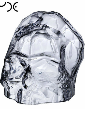 限量版Nude进口Memento Mori摆件水晶玻璃骷髅头限量装饰创意礼物