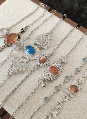 地脉拾光｜天然水晶手链小精品合集紫水晶紫玉晶黄水晶白水晶饰品