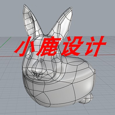 rhino模型文创产品设计生肖兔外观设计工业设计日用品设计 - 图0