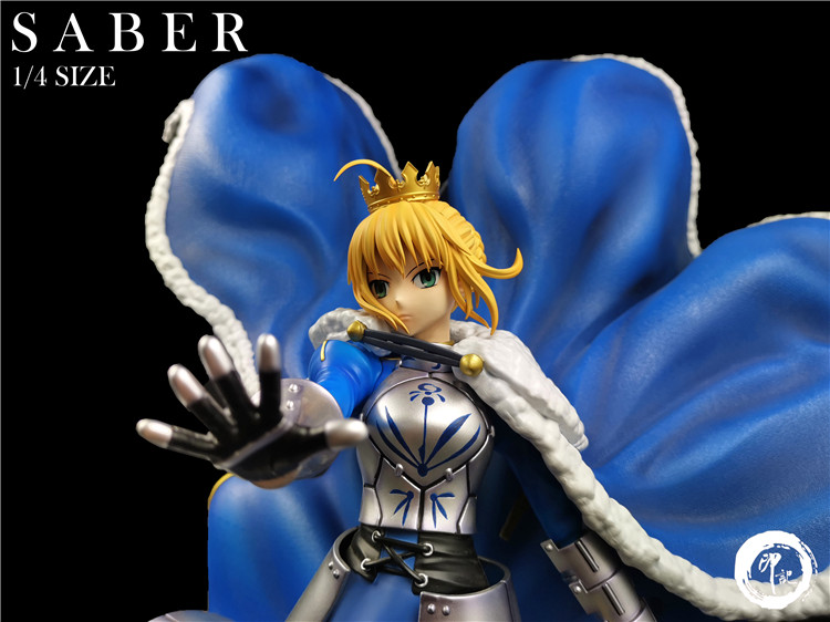 【李小西弟弟】印记工作室 saber 赛巴 FATE 命运之夜 1/4 手办GK - 图2