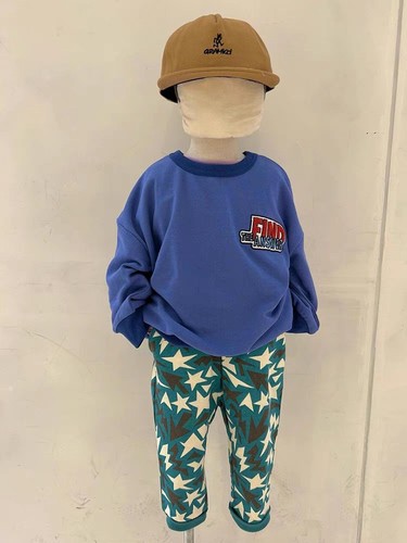 80-150 markeys 马牌男童女童卫衣外贸日本原单童装 - 图3