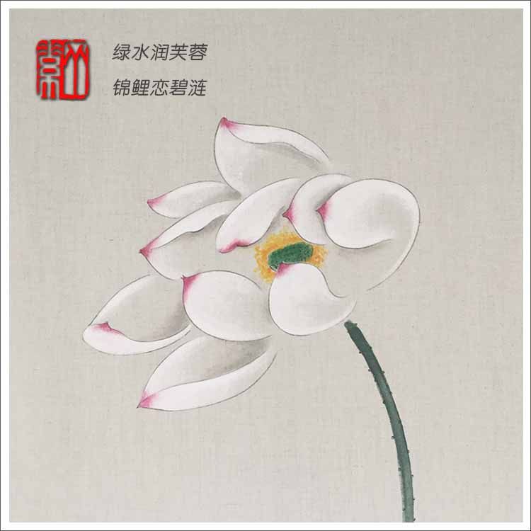 手绘荷花锦鲤门帘装饰金鱼中式复古窗帘布艺家居软饰窗帘遮挡隔帘,淘宝优惠券,粉丝福利购,淘宝优惠卷