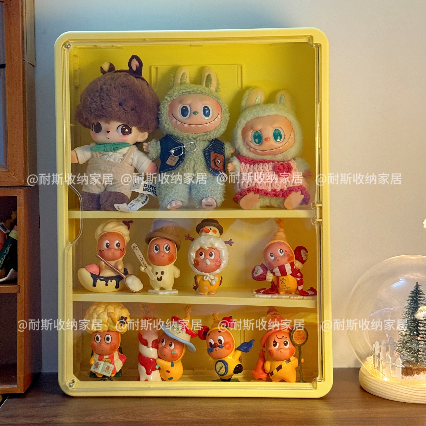 Star Man 123 figure dustproof storage box wall hanging