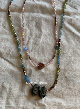 iFHHee黑曜石/金沙石天然石女