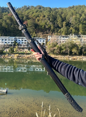 龙泉刀剑绣春刀高锰钢丁白樱长刀收藏武术刀户外防身冷兵器未开刃