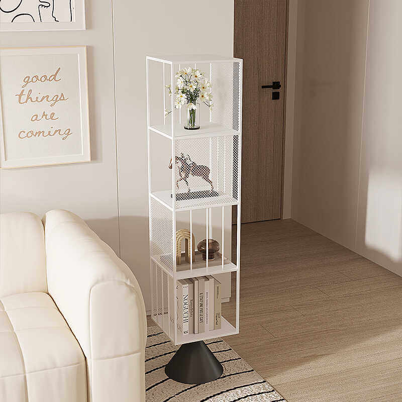 客厅书架落地置物架儿童转角简易卧室电视旁小书柜铁艺玩具收纳架,淘宝优惠券,粉丝福利购,淘宝优惠卷