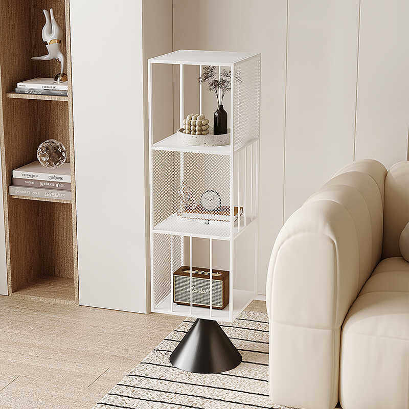 客厅书架落地置物架儿童转角简易卧室电视旁小书柜铁艺玩具收纳架,淘宝优惠券,粉丝福利购,淘宝优惠卷