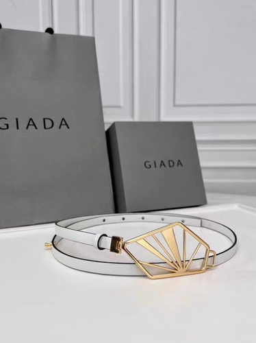 GIADA迦达腰带女头层牛皮真皮皮带装饰配饰配裙子高级设计感小众 - 图1