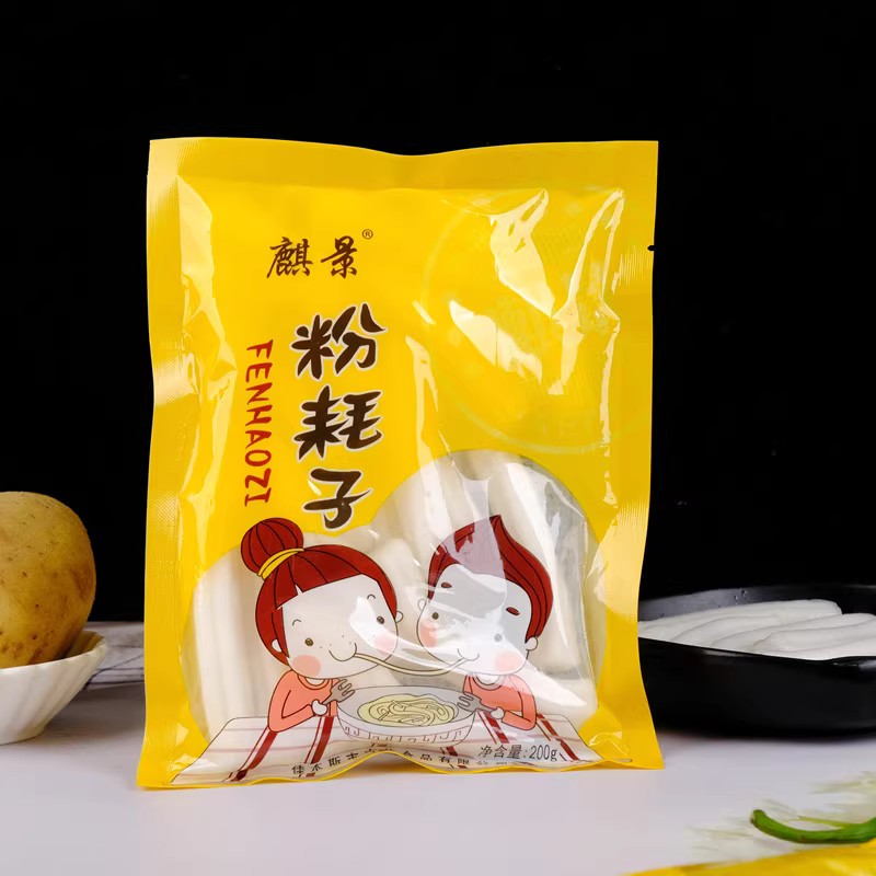 东北粉耗子200g*10网红食品商用火锅店麻辣烫食材特粗新鲜土豆粉 - 图0