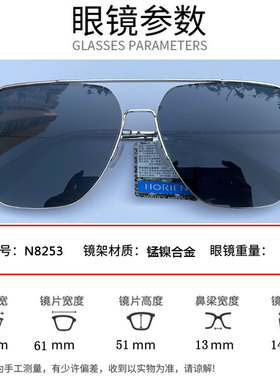 海俪恩偏光太阳镜墨镜N8253