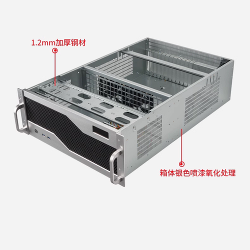 4U工控360水冷服务器4显卡4GPU 4090 5090显卡机箱DeepSeek一体机 - 图3