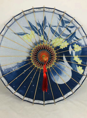 泸州非遗油纸伞剑三罗伞月蓉cos道具摄影汉服装饰吊顶婚礼晴雨伞