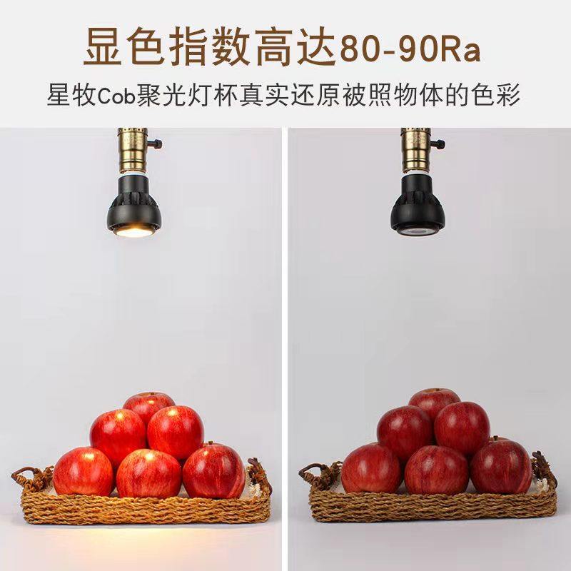 跨境热销led聚光调光E2712V灯杯cob轨道射灯宽压GU10灯泡筒灯超亮,淘宝优惠券,粉丝福利购,淘宝优惠卷