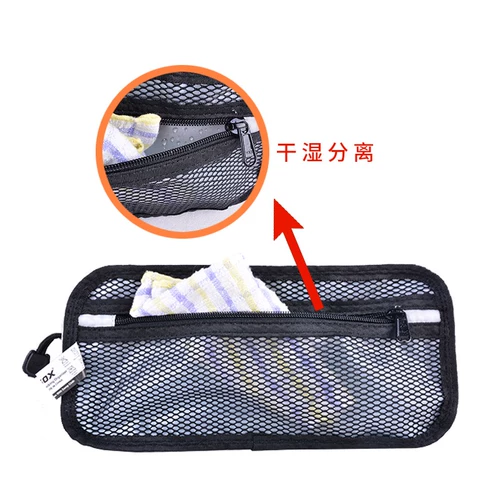 Косметичка с разделителями для путешествий, водонепроницаемая сумка для хранения подходит для мужчин и женщин