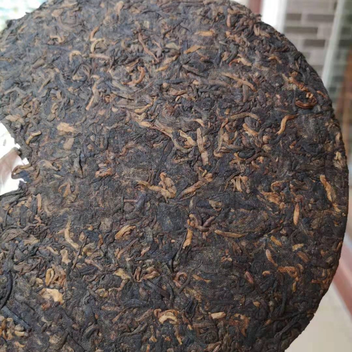 普洱茶七子饼茶熟茶兴海茶惠风和畅口粮茶熟普云南勐海陈普熟茶饼