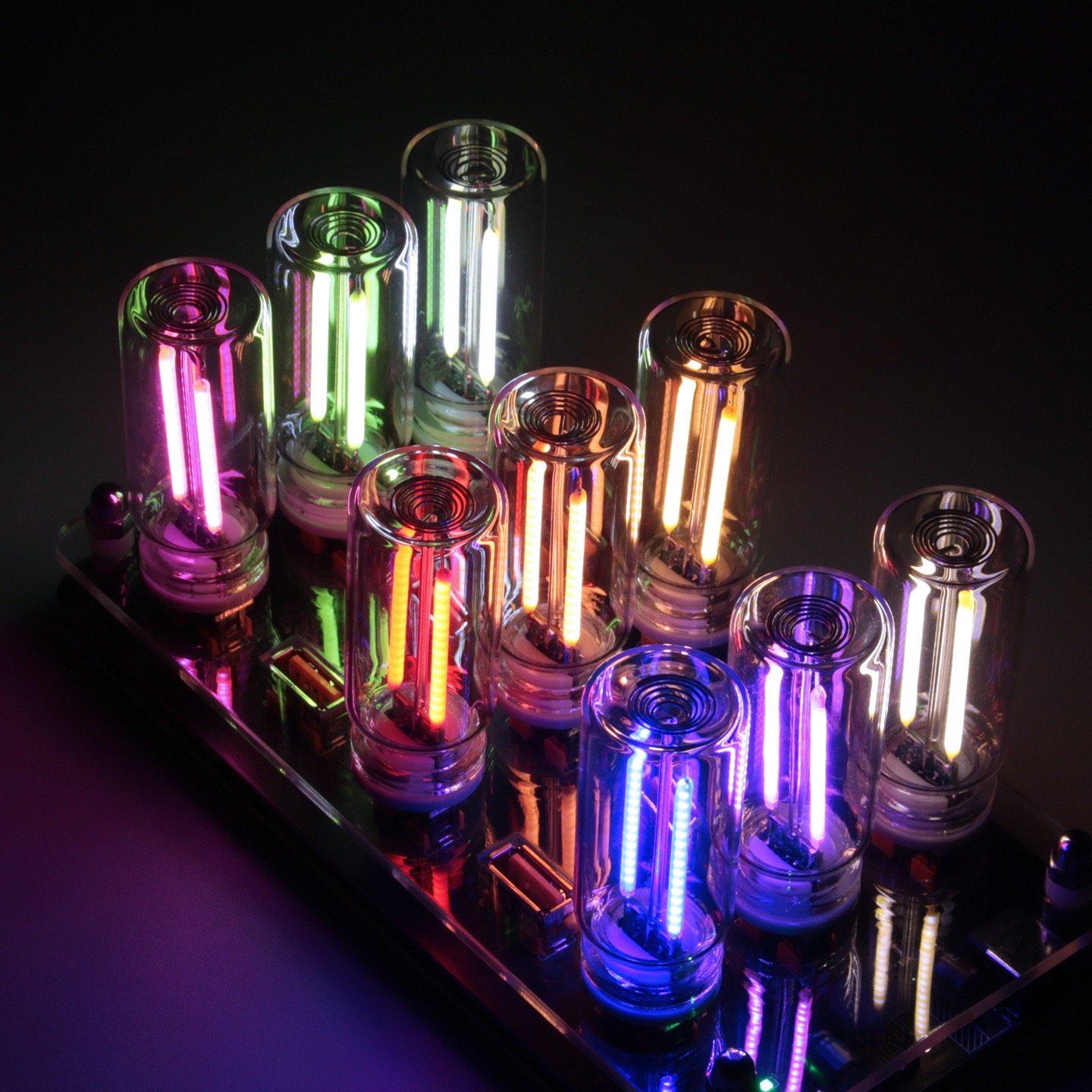 汽车触摸灯usb小夜灯触控床头车载氛围灯陶瓷LED玻璃瓶浪漫迷你灯,淘宝优惠券,粉丝福利购,淘宝优惠卷