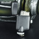 Inflatable lighter windmill windproof alloy fashion straight punch