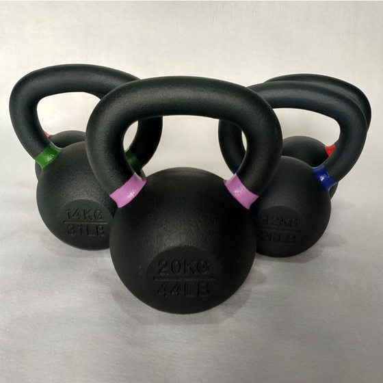 Cast iron portable sports fitness kettlebell