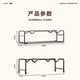 Hengda boutique simple dumbbell rack iron rack high load-bearing household storage rack men's and women's fitness equipment