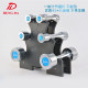 Slim arm electroplated integrated 2kg 4kg pure steel dumbbell