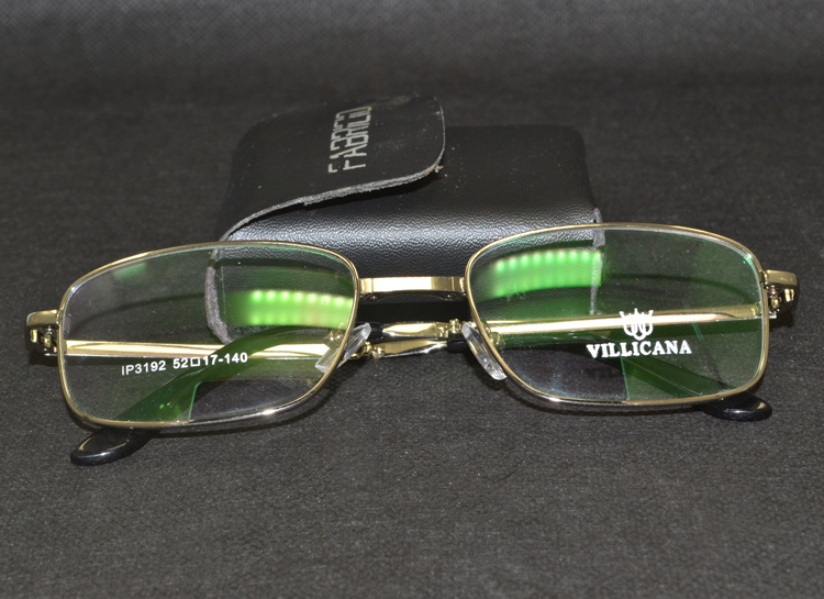 折叠眼镜架 配老花镜花镜 全框 老花远视镜 折叠眼镜框IP3192银色