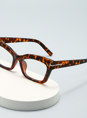 保罗雷朋官网2025新款眼镜框防蓝光眼镜架T字黑框眼镜框男高级感