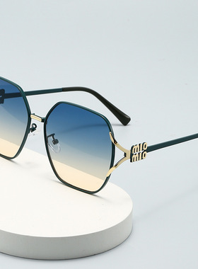 保罗雷朋官网大牌同款mio太阳镜女新款韩版ins网红大框金属防晒墨