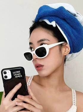 保罗雷朋官网白色框墨镜女款高级感小脸小框复古2025新款太阳眼镜