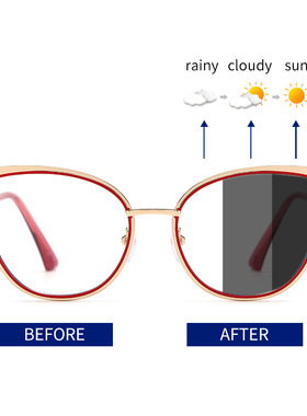保罗雷朋官网跨境新款猫眼眼镜框女潮流时尚金属眼镜架外贸时尚变
